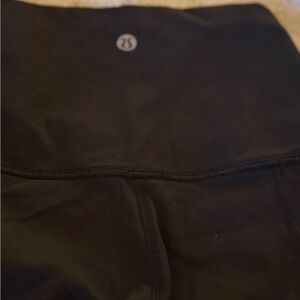 lululemon athletica Black Leggings 7/8 length